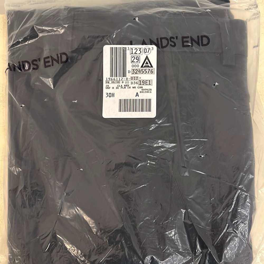 New! Boys Lands End blue pants